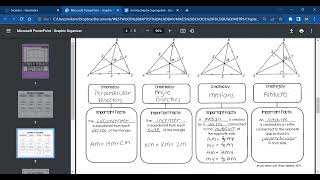 7. Construction of Centroid with GeoGebra