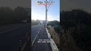 제주도 역대급 토지!! 이런땅 없어요. 초급매! 조천리 구일주도로