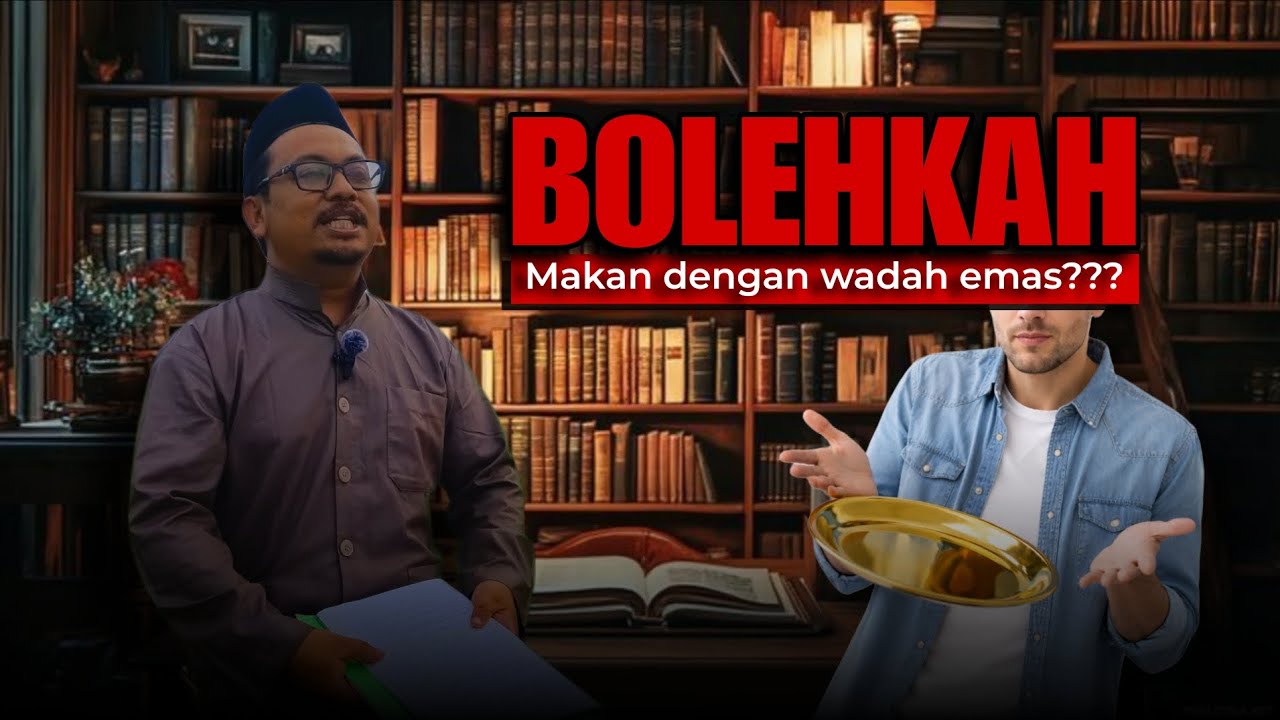 FIQIH || Diharamkan bagi laki-laki menggunakan emas!!!! 