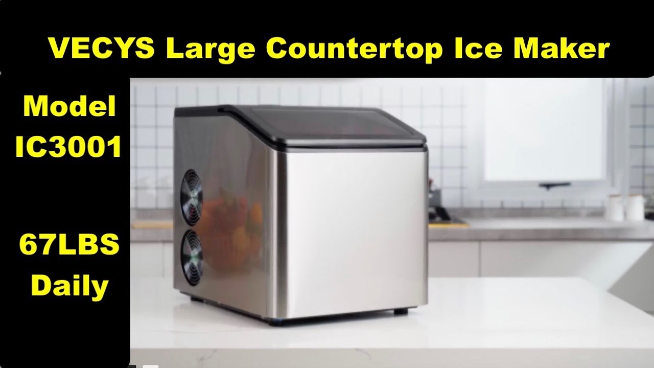 How To Clean Descale Portable Countertop Ice Maker Easy Simple 
