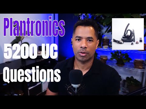 [ Answered ] How To Use Plantronics Voyager 5200 UC; Commons Questions, Troubleshooting, USB BT600