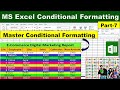 MS excel Part-7 | Master Conditional Formatting in MS Excel| Excel Basic Knowledge |