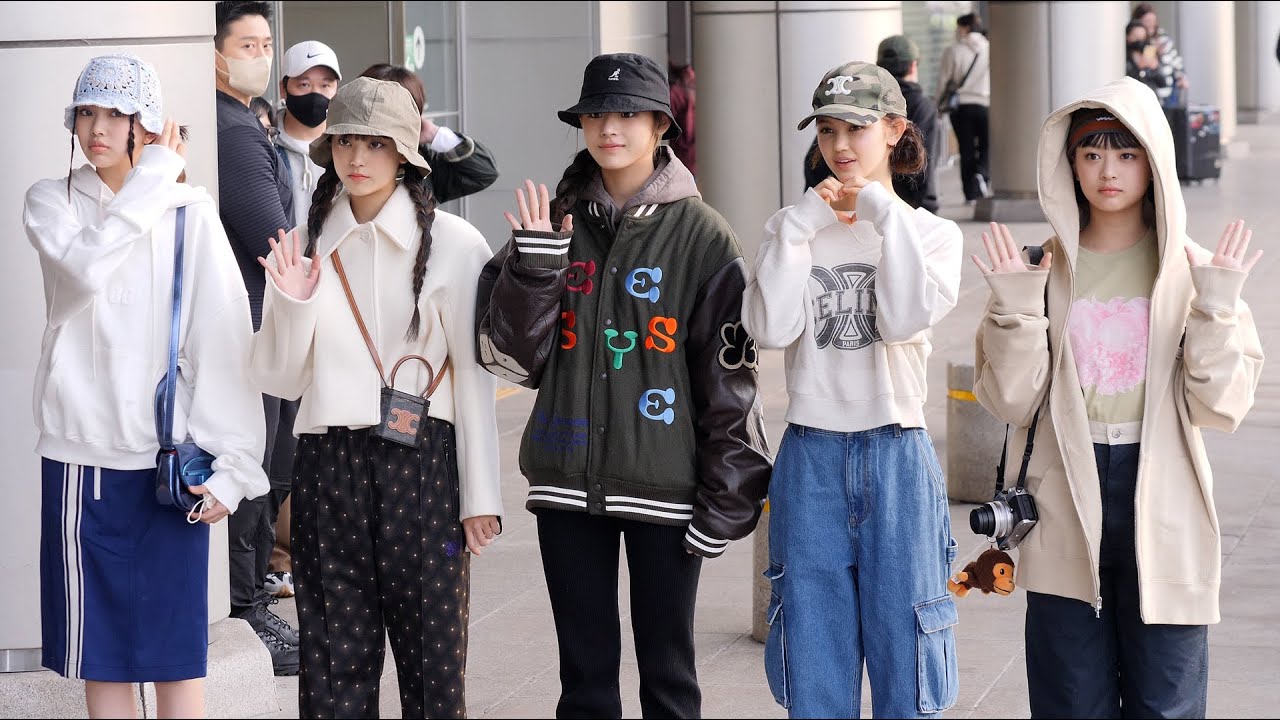 뉴진스 (NewJeans) KCON 일본 출국 직캠 @ 김포공항｜221014｜Spinel