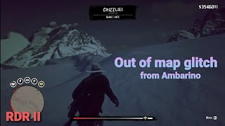 Out of map glitch RDR2 1.26 from Ambarino