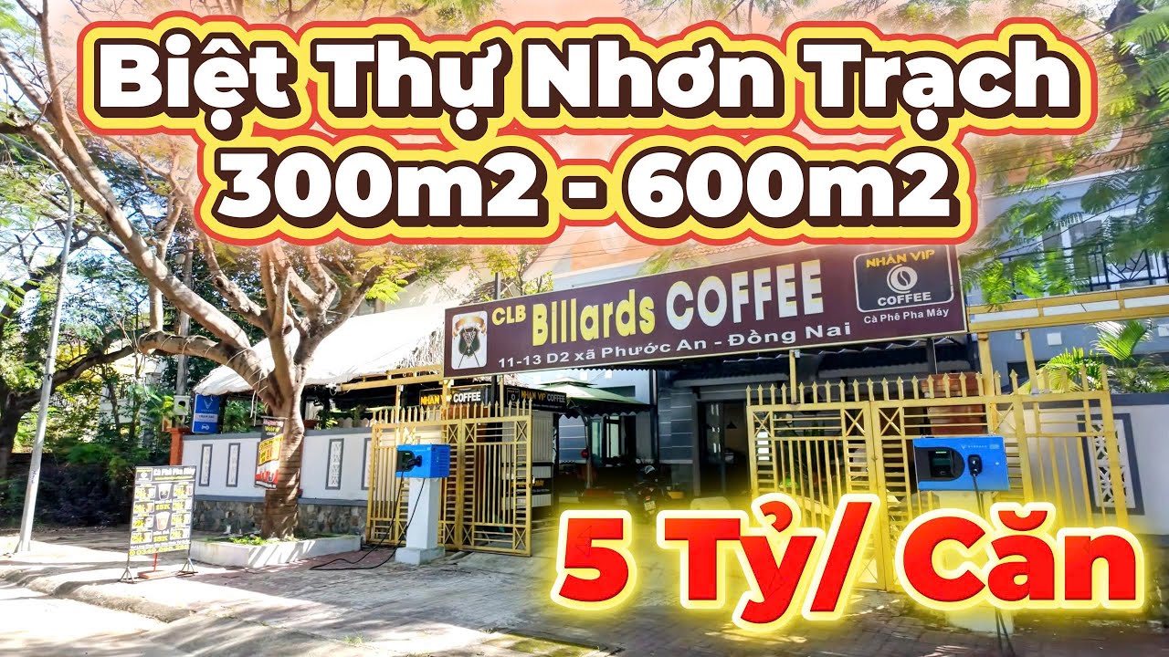 Biệt thự Nhơn Trạch, Bỏ hoang giá 5 tỷ/căn . Giá rẻ vậy sao ???
