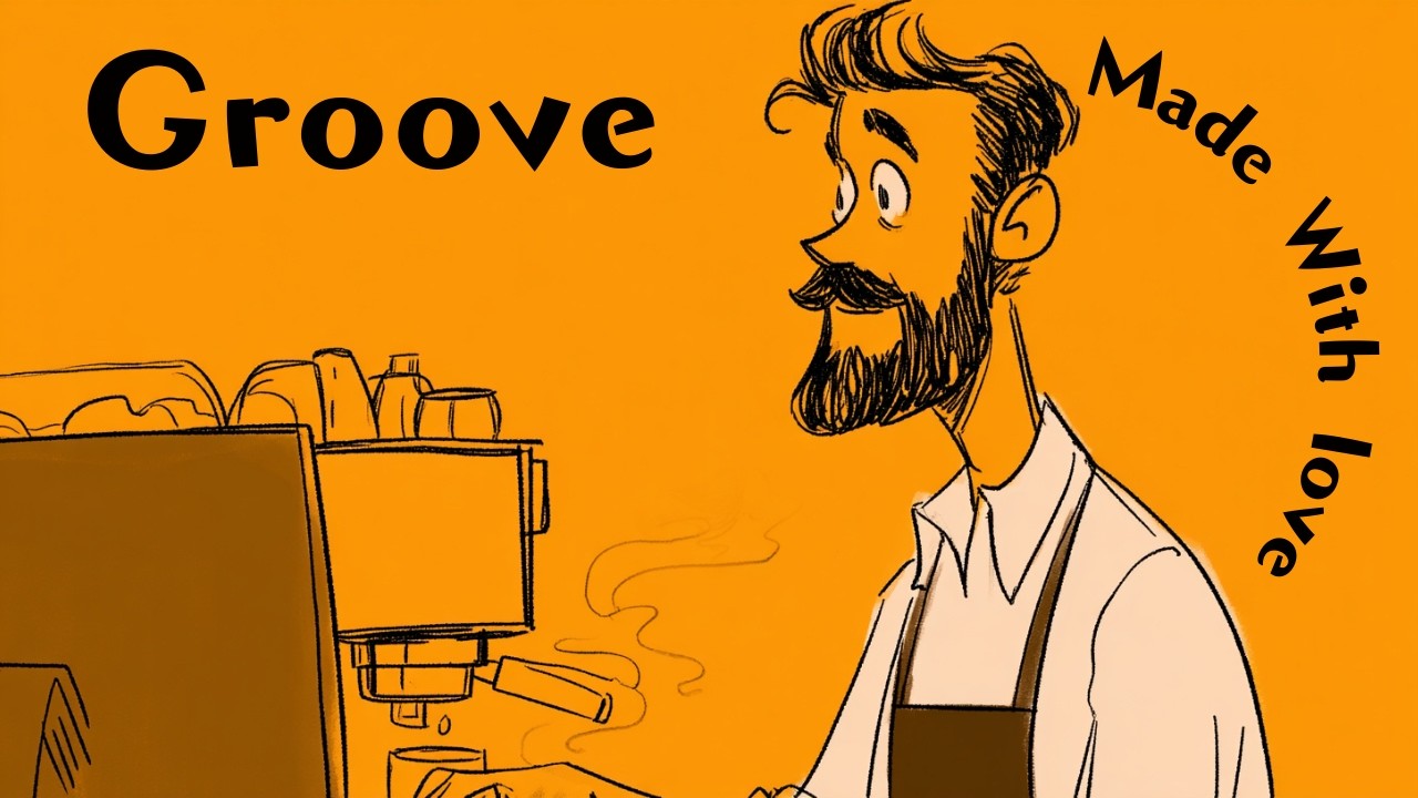【GROOVE POP Playlist】Productive Chill Work Music: Soft Cafe Grooves Made with Soul