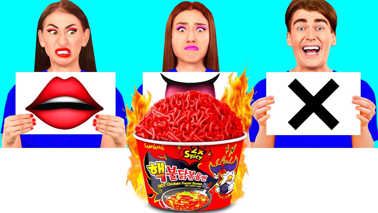 Cabaran Gigit, Jilat atau Tiada | Idea Gila Untuk Memasak GoFun Challenge