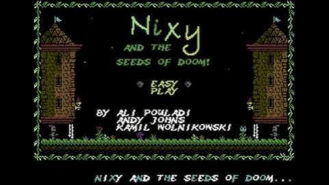 C64 Crack: Nixy and the Seeds of Doom +1D by Laxity ! 22 November 2024 !