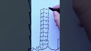 सबसे ऊंची इमारत || Taipei 101 #shorts #taipei #taiwan #worldstallestbuilding