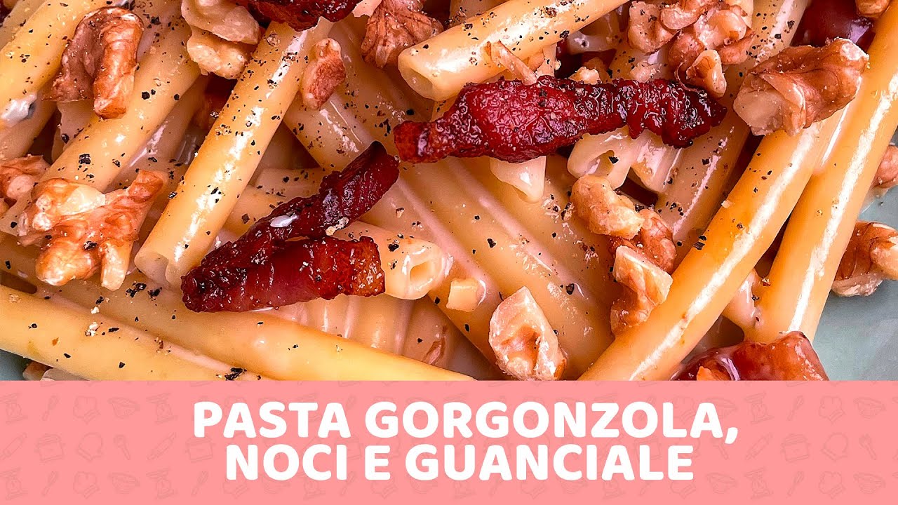 Quantobbasta | Pasta GORGONZOLA NOCI E GUANCIALE  | JOVAEBBASTA