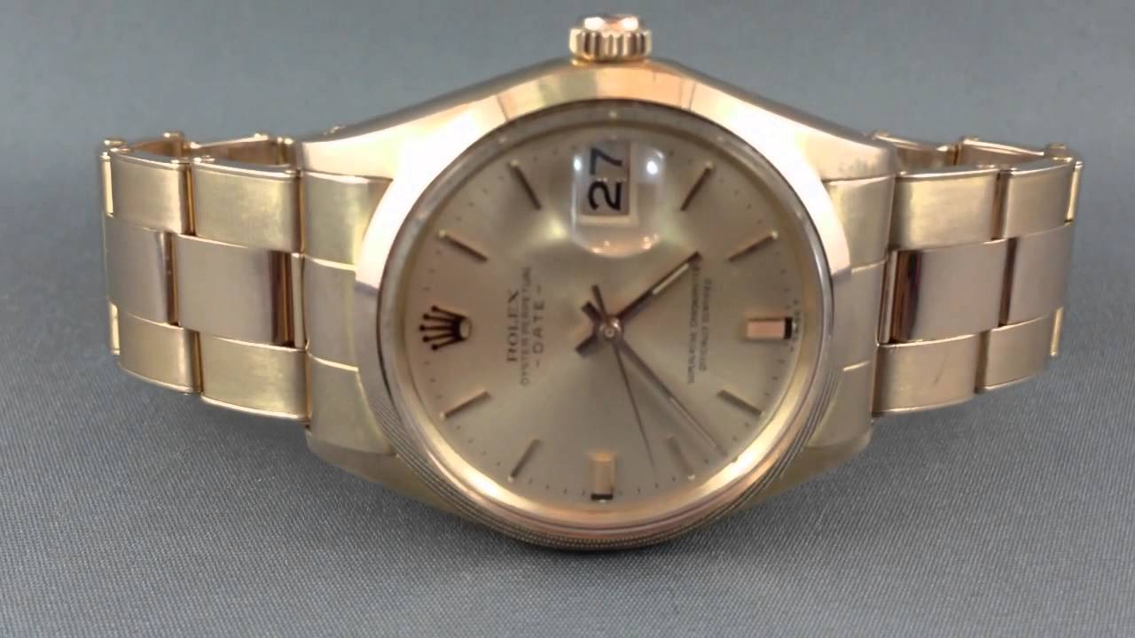 rolex 1500 gold