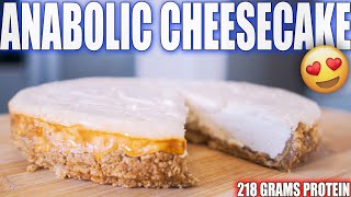 EASY ANABOLIC CHEESECAKE | High Protein Bodybuilding Dessert Recipe