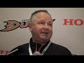 Anaheim Ducks Practice Comments, March 15, 2011