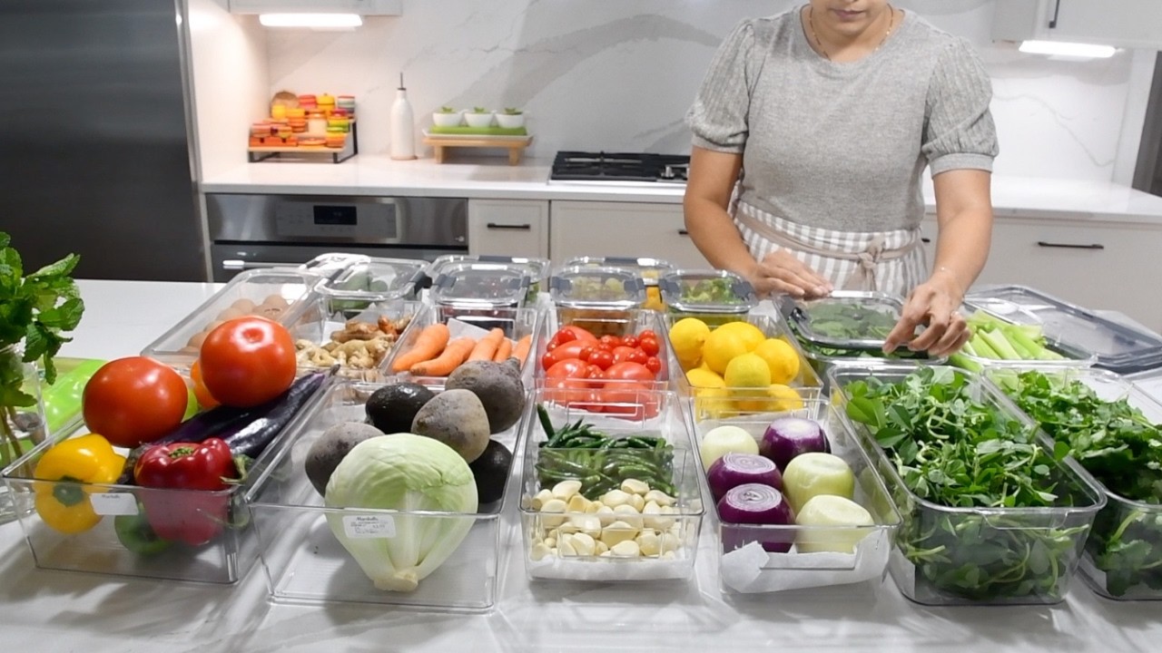 Cozy Winter Fridge Restock | Slow Living Grocery Prep Vlog