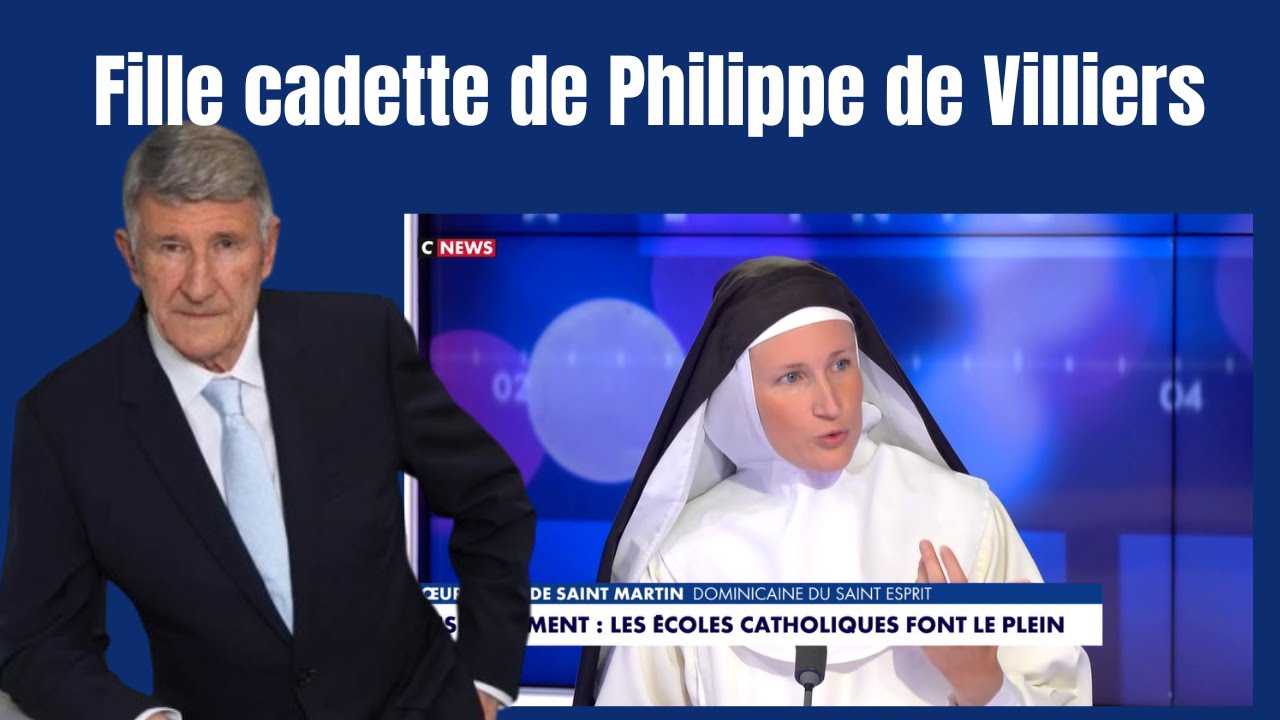 Soeur Marie de Saint Martin  Fille cadette de Philippe de Villiers