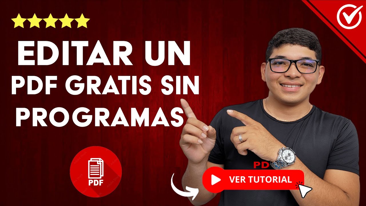 📄 Cómo EDITAR UN PDF sin Programas 📄 - YouTube