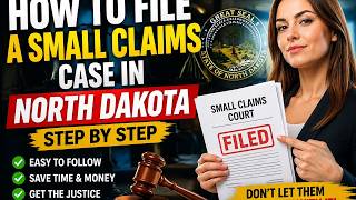 How to file a small claims case in North Dakota step by step