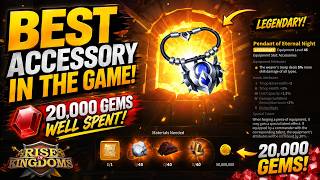 I Spent 20,000 Gems for the BEST Accessory in Rise of Kingdoms!