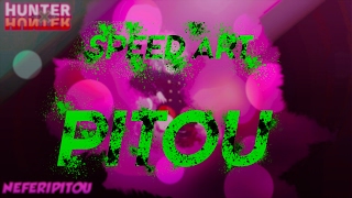 WALLPAPER #1| SPEED ART | HUNTER X HUNTER - Pitou screenshot 3