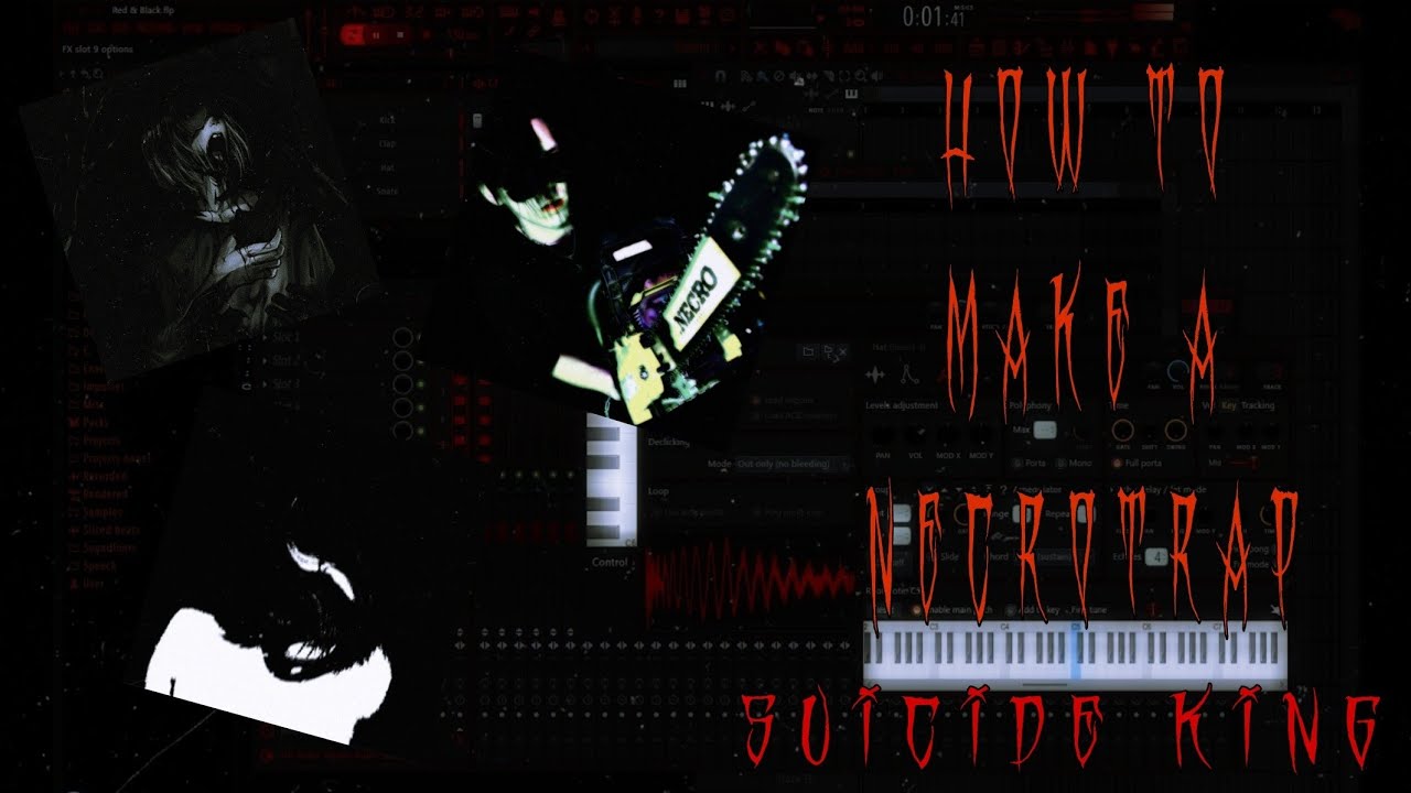 HOW TO MAKE NECROTRAP /// ВОЛЬНАЯ ВАРИАЦИЯ БИТА SUICIDE KING | VIDEO GUIDE