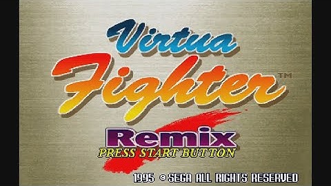 20 Mins Of...Virtua Fighter Remix Intro (US/Saturn)
