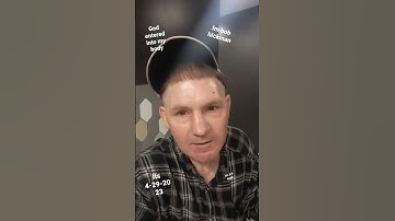 Bob Hickman speaks about God entering into his body, as an invisible Spirit body. the same size