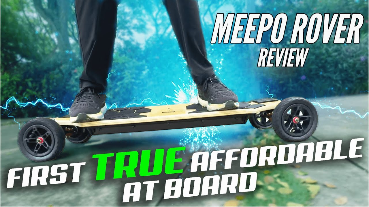 Meepo Rover Review - The world's FIRST affordable all-terrain electric skateboard.
