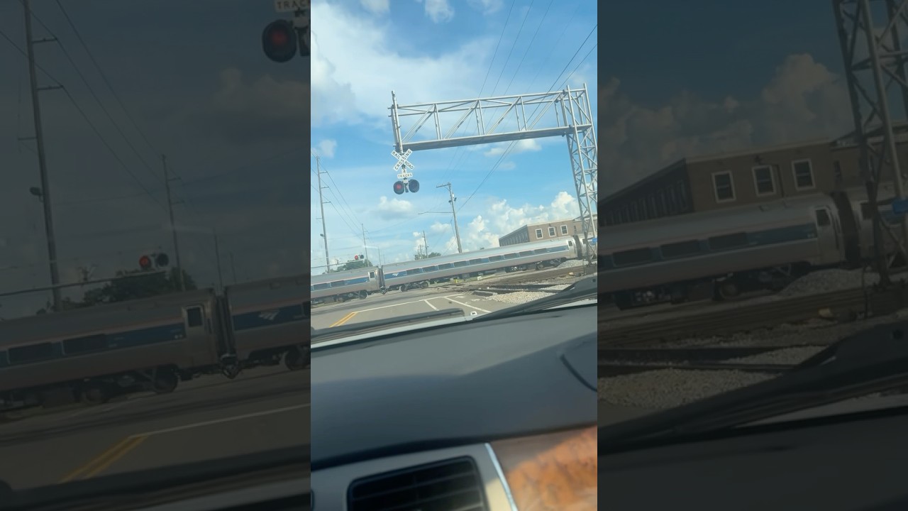 Rare/Unusual Railroad Crossing 