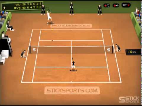 Stick Tennis World Domination - Bjorn Borg - YouTube