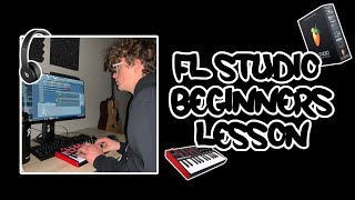 FL Studio Easy BEGINNER Tutorial (Make Your First Beat)