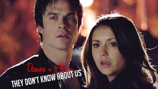 Damon + Elena // They don't know about us Resimi