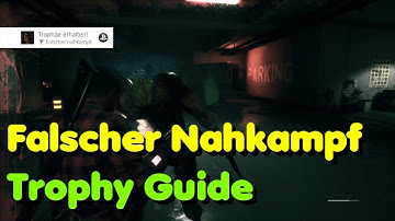 Daymare 1998 Trophy falscher Nahkampf - Führe einen Nahkampfangriff gegen den Geschmolzenen durch