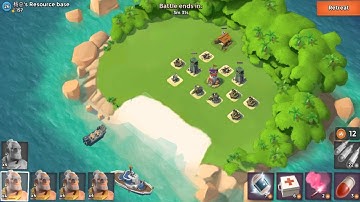 Boom Beach Gameplay Walkthrough - Attack Resource Base for Android/IOS