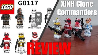 LEGO (Xihn) Clone Commander Minifigures REVIEW - YouTube