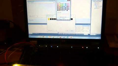 Addressable ledstrip control with Arduino and C#
