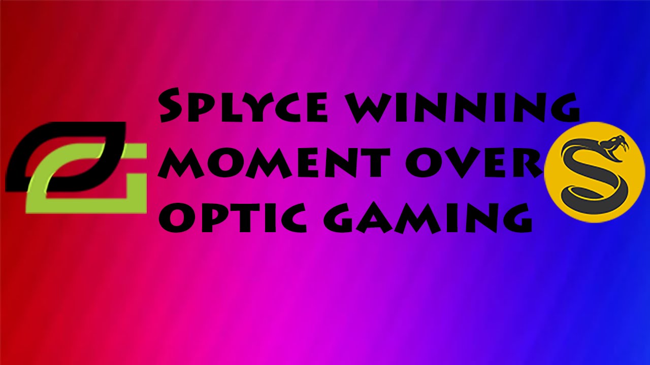 CS:GO - Splyce Winning Reaction Against OpticGaming