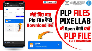 PixelLab में PLP File कैसे Add करें? आसान तरीका!Pixellab Me PLP File Add Kaise Kare |