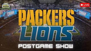 Packers/Lions LIVE Postgame Show!!!
