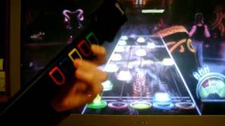 Guitar Hero 3 - Through The Fire And Flames Intro w/ 1 hand