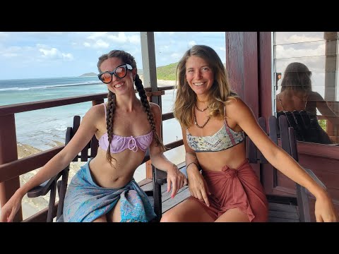Braiding My Friend's Hair | no talking, hair play and nature sounds 💚🌿 (ASMR)