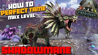 ARK: Fjordur | SHADOWMANE | How To Trap & PERFECT Tame Max Level On 1x TAMING & Spawn Location!