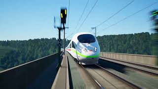 Driving one of the fastest trains in Train sim world 3