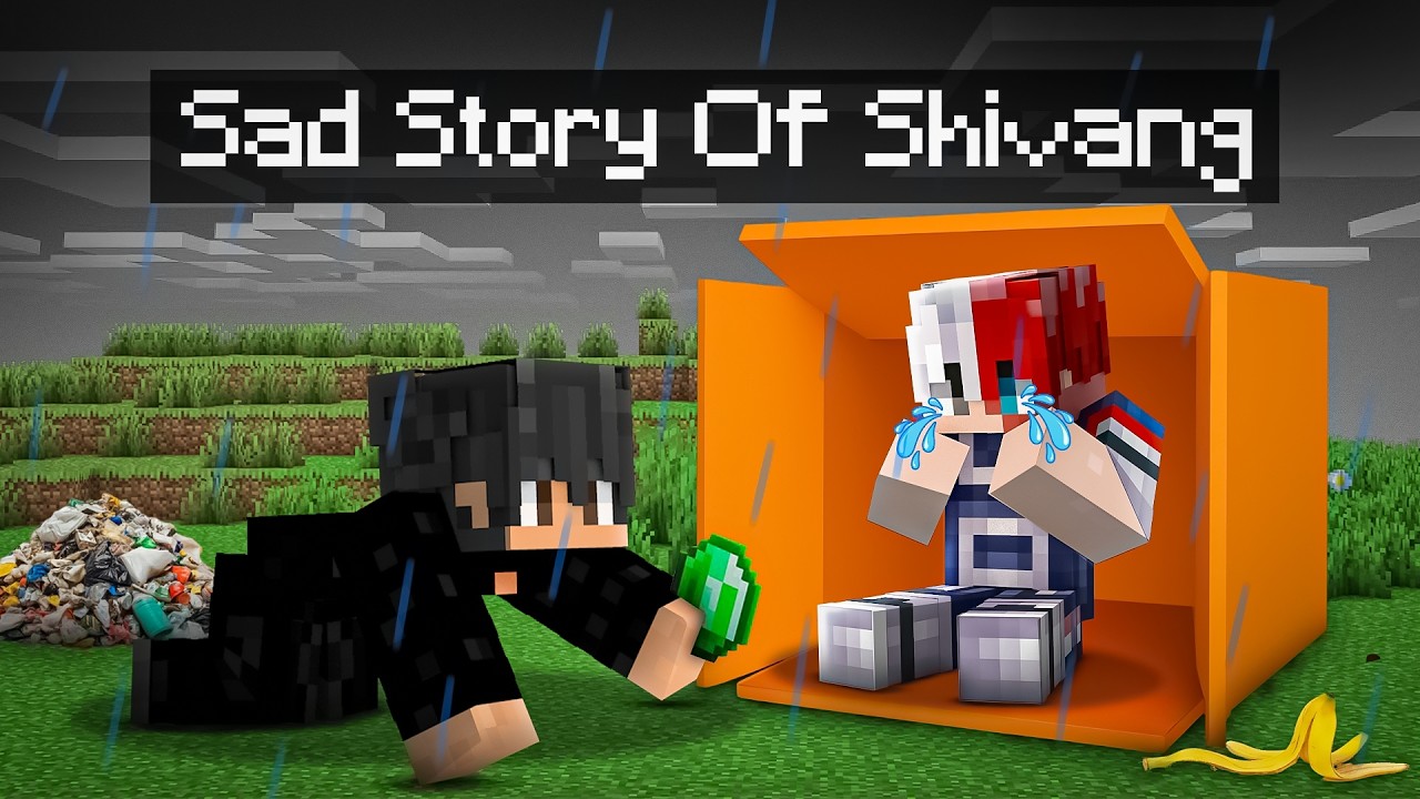 The Sad Story Of SHIVANG In Minecraft !! 😭