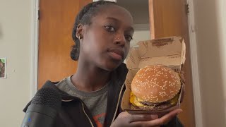 ASMR McDonald’s Mukbang & Rambling 🍔 