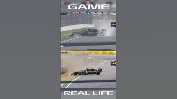 Recreating F1 Crashes | Esteban Ocon Edition #shorts #f1 #f1crashes