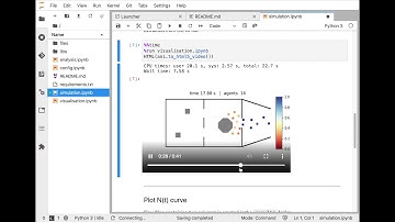 Using JuPedSim with JupyterLab notebooks