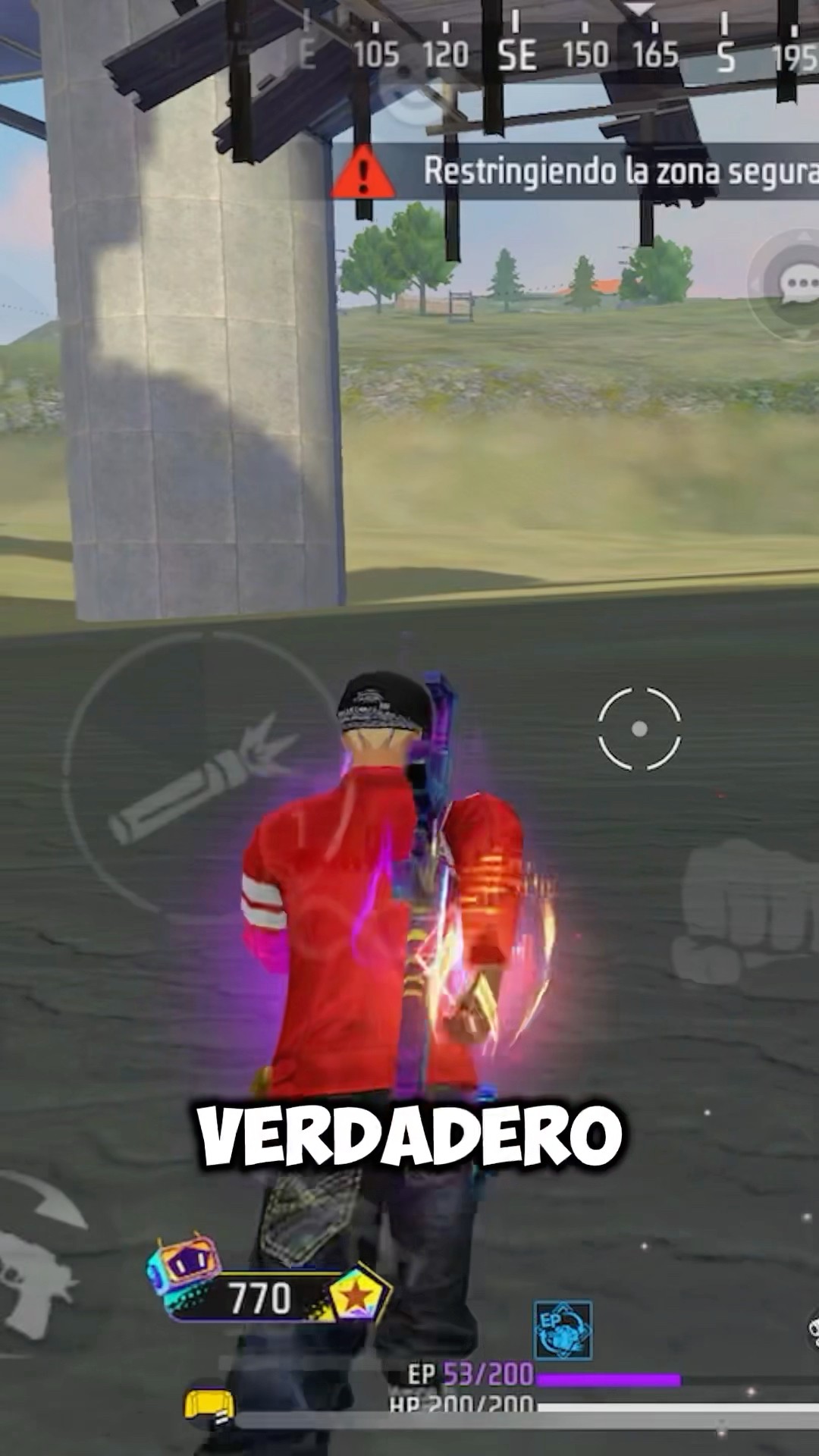 ASÍ PUDE ENTRAR ABAJO DEL AGUA ? - #freefire