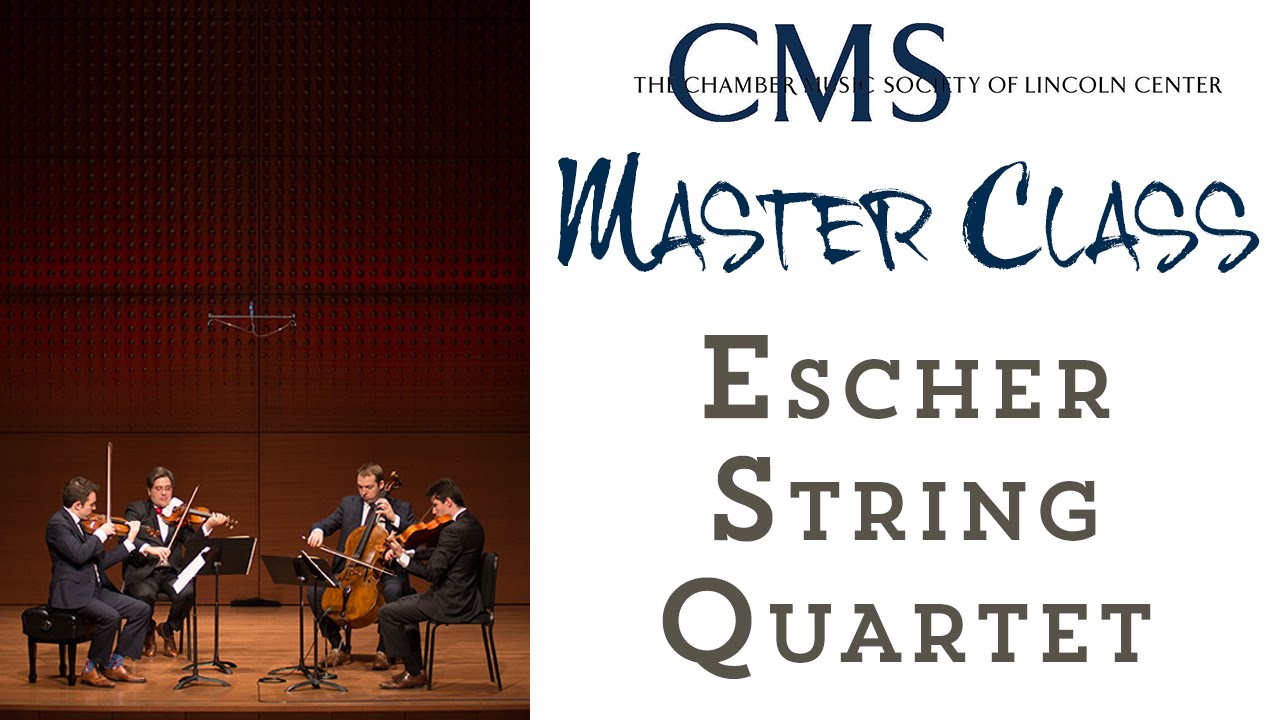 Master Class with the Escher String Quartet