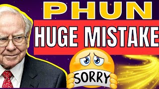 PHUN Stock: This Will Impact the Share Price (NEW Price Prediction)