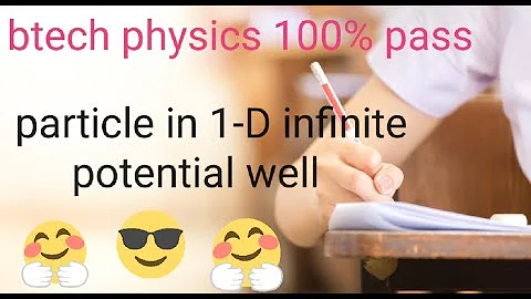 Particle in one dimensional potential well in telugu